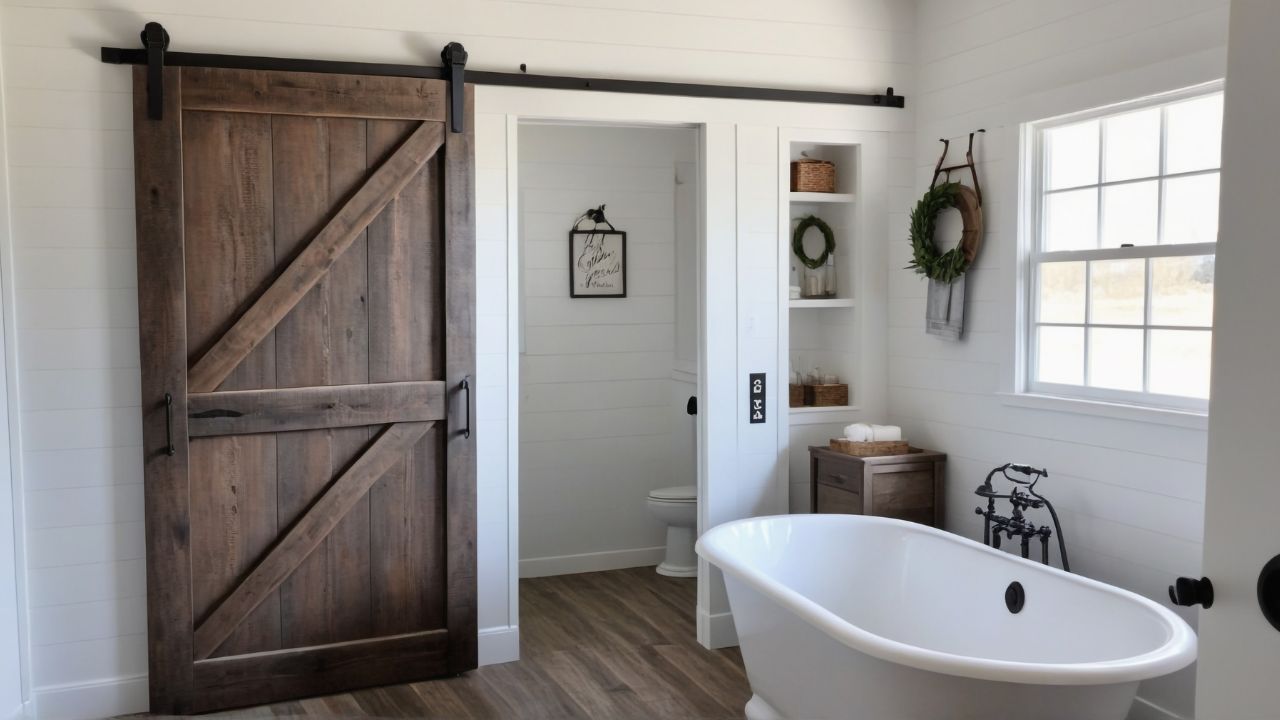Benefits of TruMotion® Barn Doors for Bathrooms