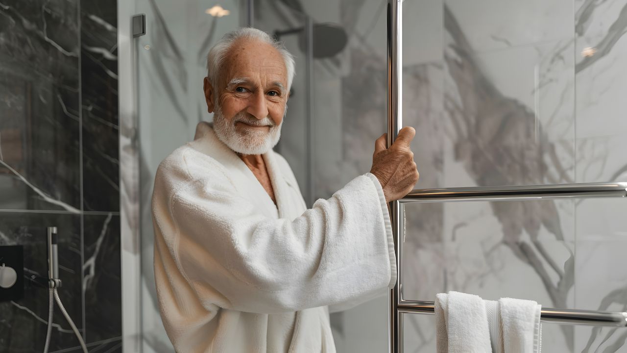 Best Grab Bars and Safety Accessories for an Aging-in-Place Bathroom