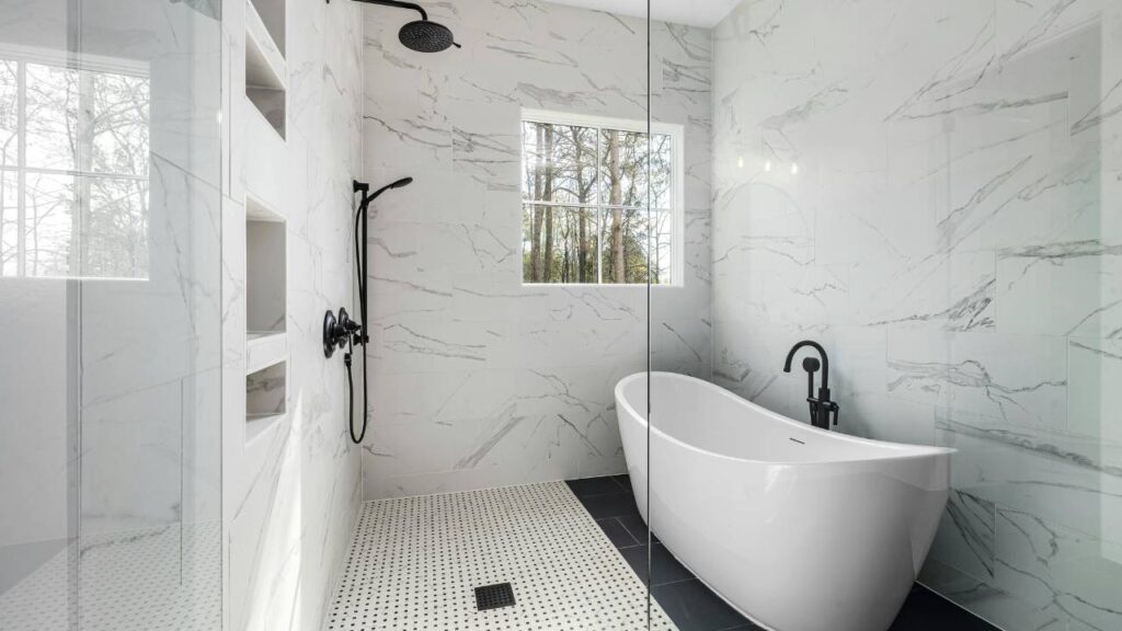 Low-Maintenance Bathroom Wall Materials - American Bath and Shower